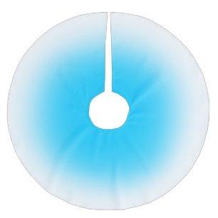 Any Colour with White Ombre Tree Skirt