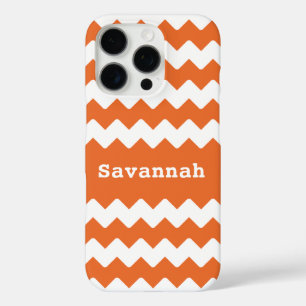 Any Colour ZigZag Your Name or Quote iPhone 16 Pro Case