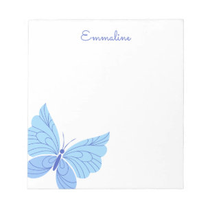 Any Colours - Butterfly Personalised Notepad