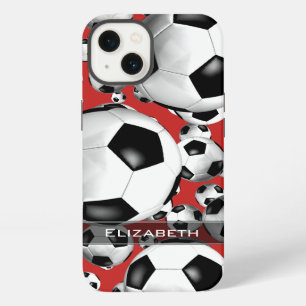 ANY custom colour girl's soccer balls everywhere iPhone 13 Case