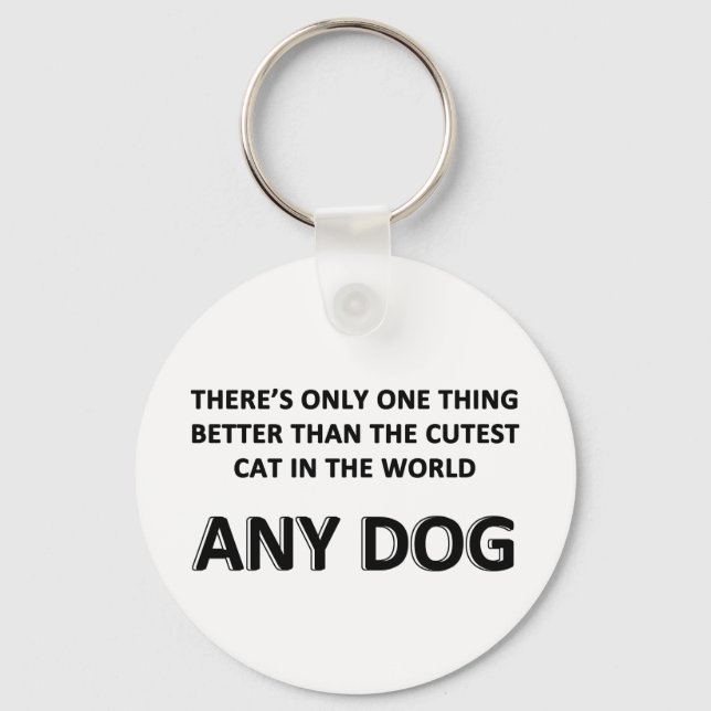 Any Dog Key Ring (Front)