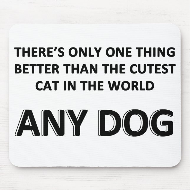 Any Dog Mouse Mat (Front)