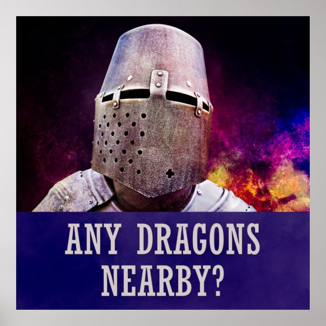 Any dragons nearby? poster (Front)