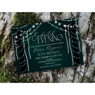 ANY EVENT - Enchanted Forest Invitation