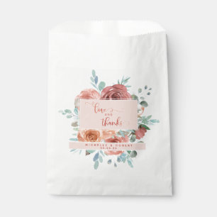 Any Event, Ethereal Floral, Rose Gold Favour Bags