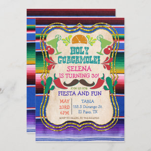 ANY EVENT - Mexican Fiesta Party Invitation