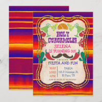 ANY EVENT - Mexican Fiesta Party Invitation