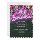 ANY EVENT - Neon Brunch Floral Invitation