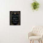 ANY EVENT - Roaring 20s Welcome Sign Foam Boards