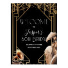 ANY EVENT - Roaring 20s Welcome Sign Poster
