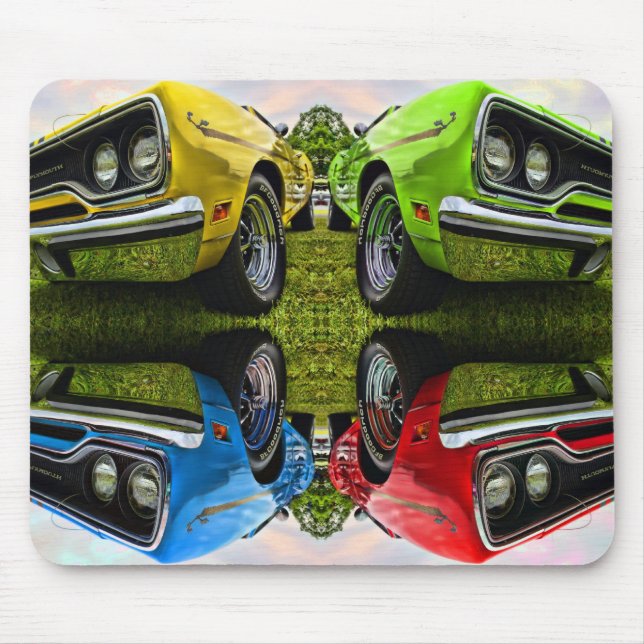 Any Flavour You Like - 1970 Plymouth Road Runner Mouse Mat (Front)