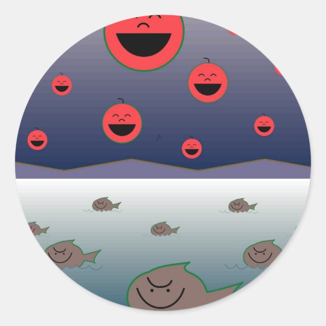 Any Fool Can Classic Round Sticker (Front)