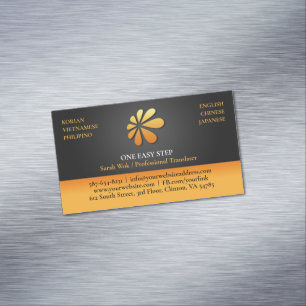 Any Logo Magnetic Business Card