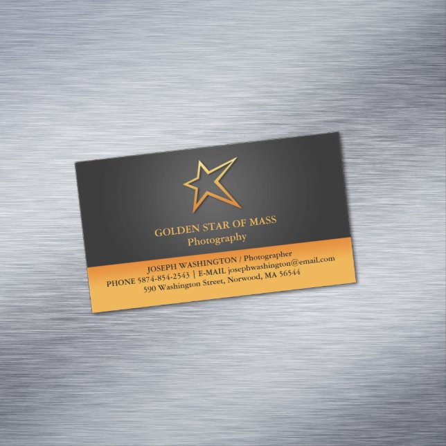 Any Logo Magnetic Business Card (In Situ)