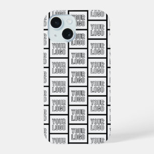 Any Logo or Image Repeating Pattern iPhone 15 Case