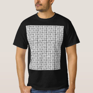 Any Logo or Image Repeating Pattern T-Shirt