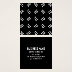 Any Logo or Uploaded Image   Scattered Pattern 