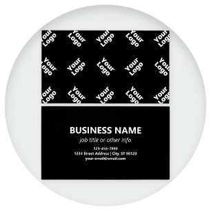 Any Logo or Uploaded Image   Scattered Pattern 