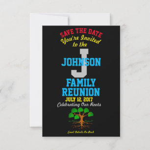 Any Name Family Reunion Event Any Date Save The Date