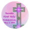 Any Name First Holy Communion Stickers
