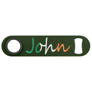 Any Name overlaid on Irish Flag bocnt