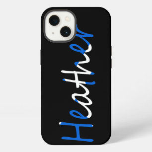 Any Name overlaid on Scottish Flag iphcnt iPhone 13 Case