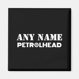 Any Name Personalised Petrolhead Magnet