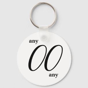 Any Number Keychain