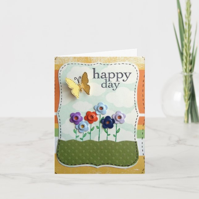Any occasion card 2 - customise the text (Front)
