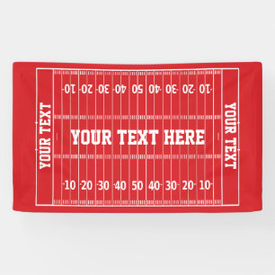 Any Occasion Football Hero Your Colour Gridiron B Banner