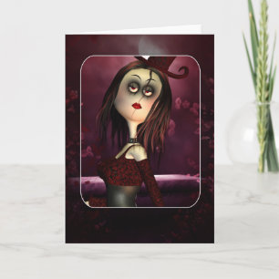 Any Occasion Gothic Greeting Card - Moonies Rag Do