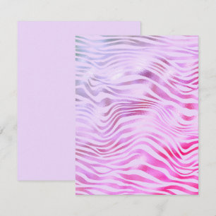 Any Occasion Holographic Zebra Stripes Card