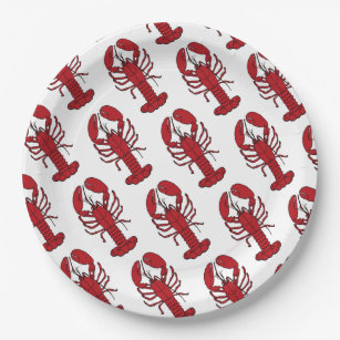 Any occasion Lobster Bake/Boil Party Paper Plate
