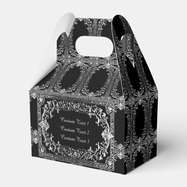 Any Occasion Silver Frame Gable Favour Box (Front Side)