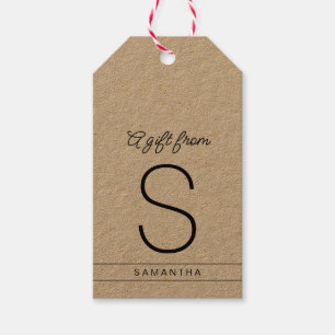 Any Occasion Tag Personalised Kraft Gift Tags