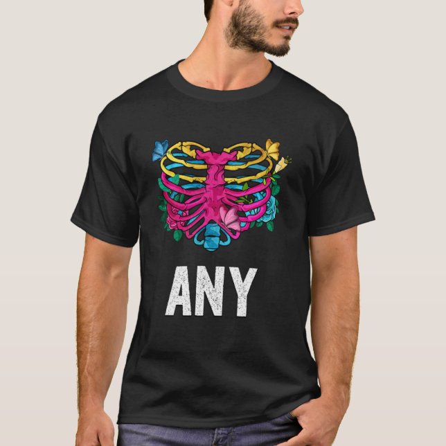 Any Pansexual LGBTQ Pan Pride Gender Equality T-Shirt (Front)