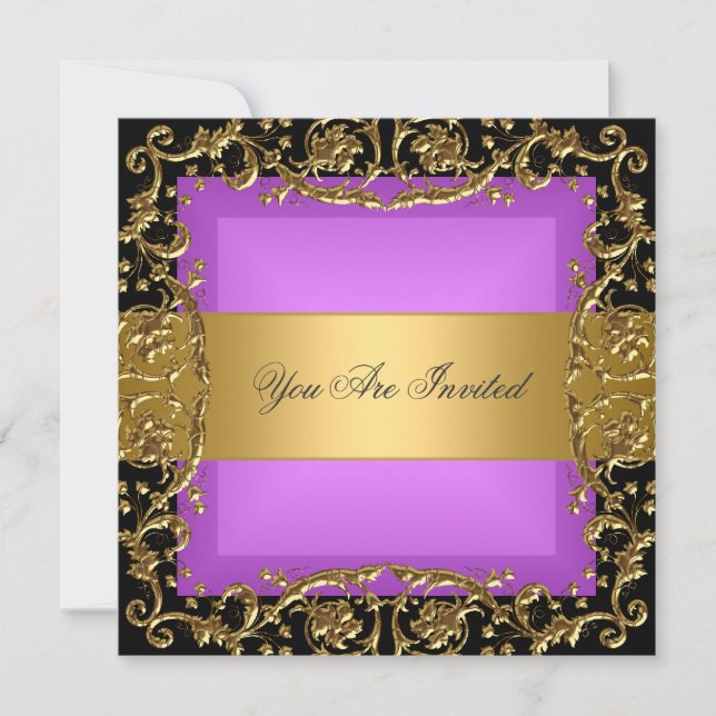 Any Party Invitation (Front)