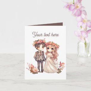 Any purpose add message Wedding Card
