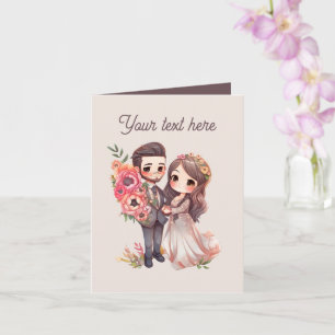 Any purpose add message Wedding Card