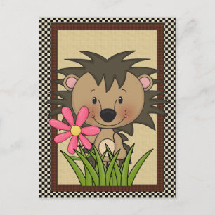 Any Purpose Postcard Hedgehog