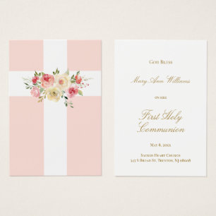 any religious event remembrance card