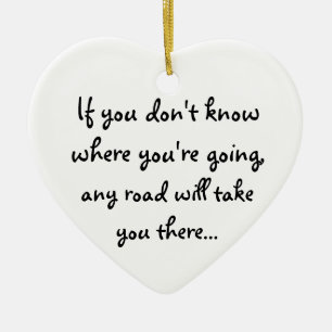 Any Road-ornament Ceramic Tree Decoration