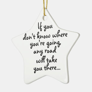 Any Road-ornament Ceramic Tree Decoration