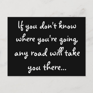 Any Road-postcard Postcard