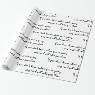 Any Road-wrapping paper