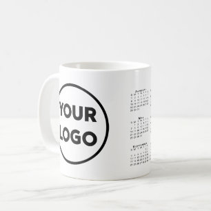Any Shape Business Company Logo 2023 Calendar Coffee Mug