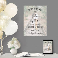 Any Text Bridal Shower Welcome Photo Overlay