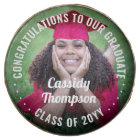 Any Text Graduation Photo Simple Modern Congrats