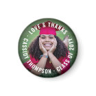 Any Text Graduation Thank You Photo Party Favor