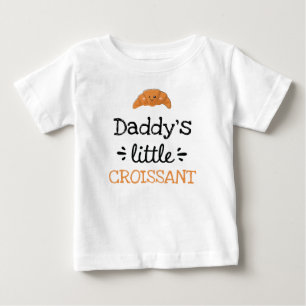  [Any Text's] Little Croissant Baby T-Shirt